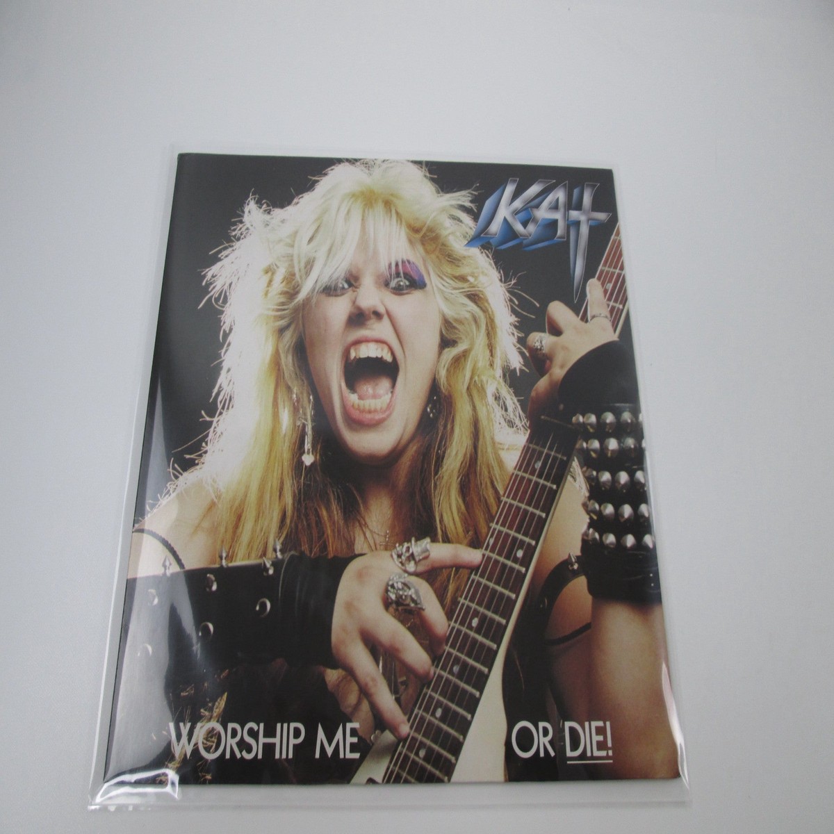 Kat Worship Me Or Die RR 9589 LP Vinyl