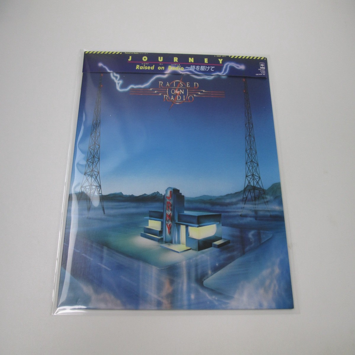 Journey Raised On Radio 28AP 3177 with OBI Japan LP Vinyl B