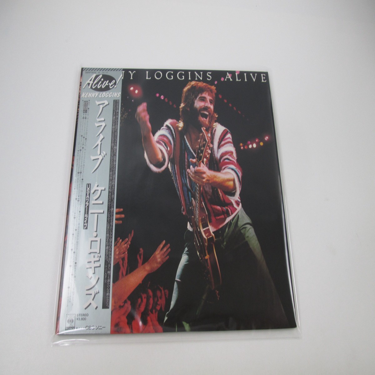 Kenny Loggins Alive 38AP 1935,6 with OBI Japan LP Vinyl