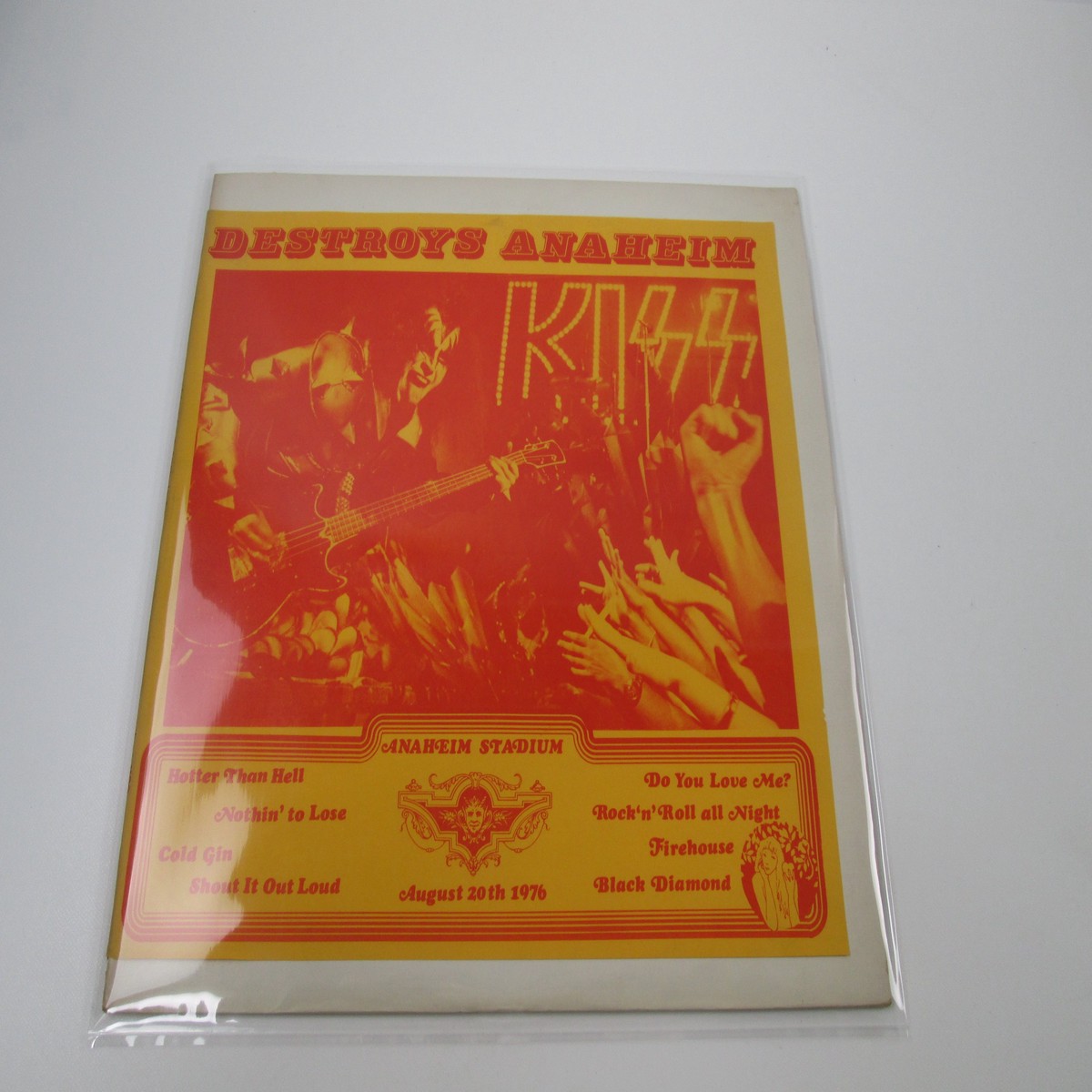 Kiss Destroys Anaheim VINYL LP