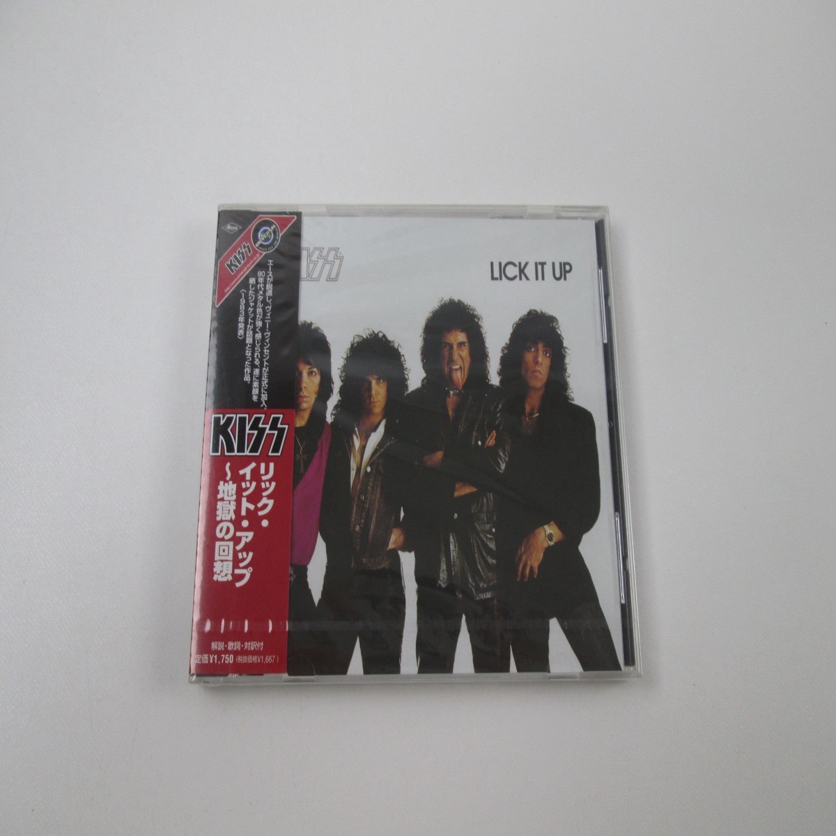 Kiss Lick It Up Sealed UICY-3854 Music CD Japan Ver with OBI