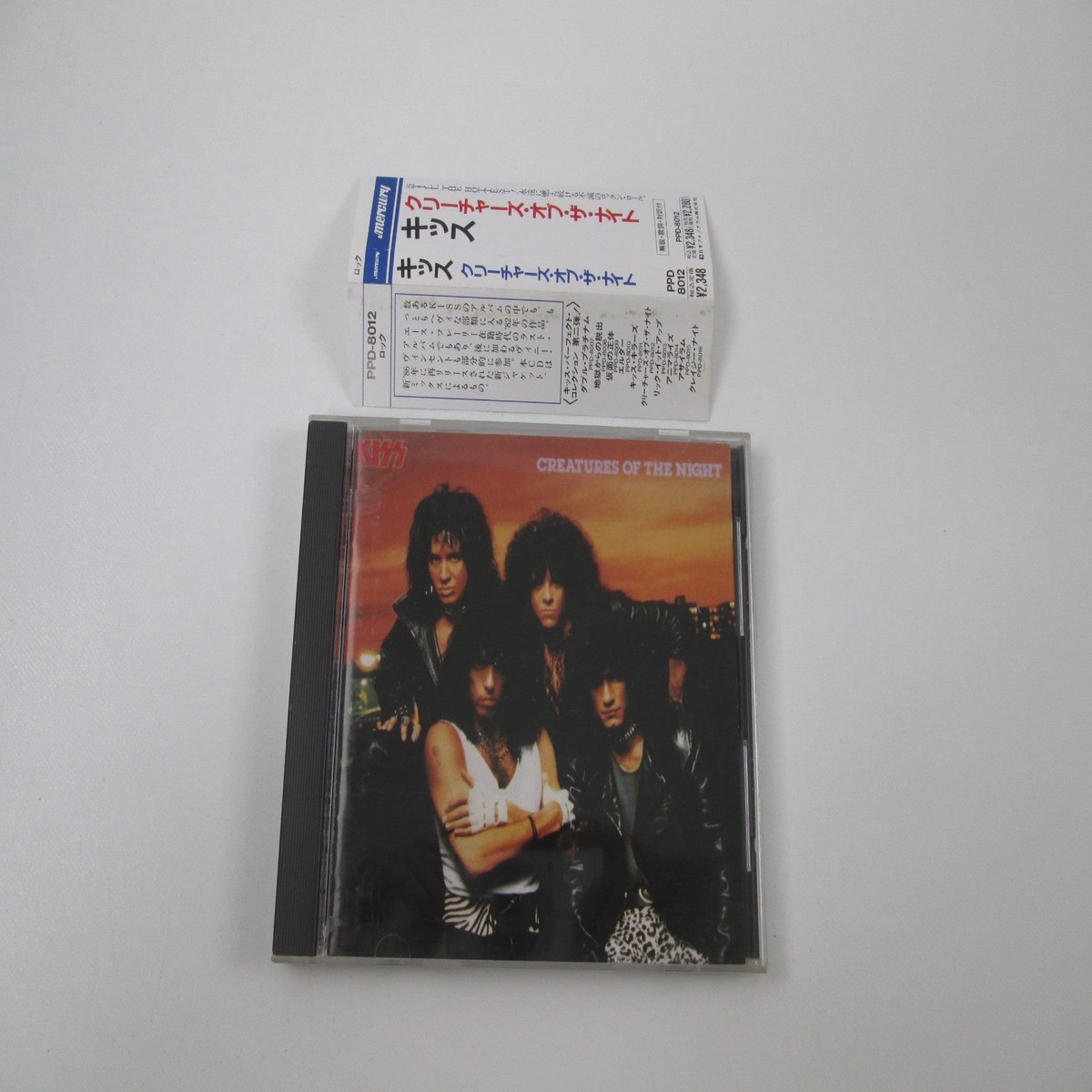 Kiss Creatures Of The Night PPD-8012 Music CD Japan Ver with OBI