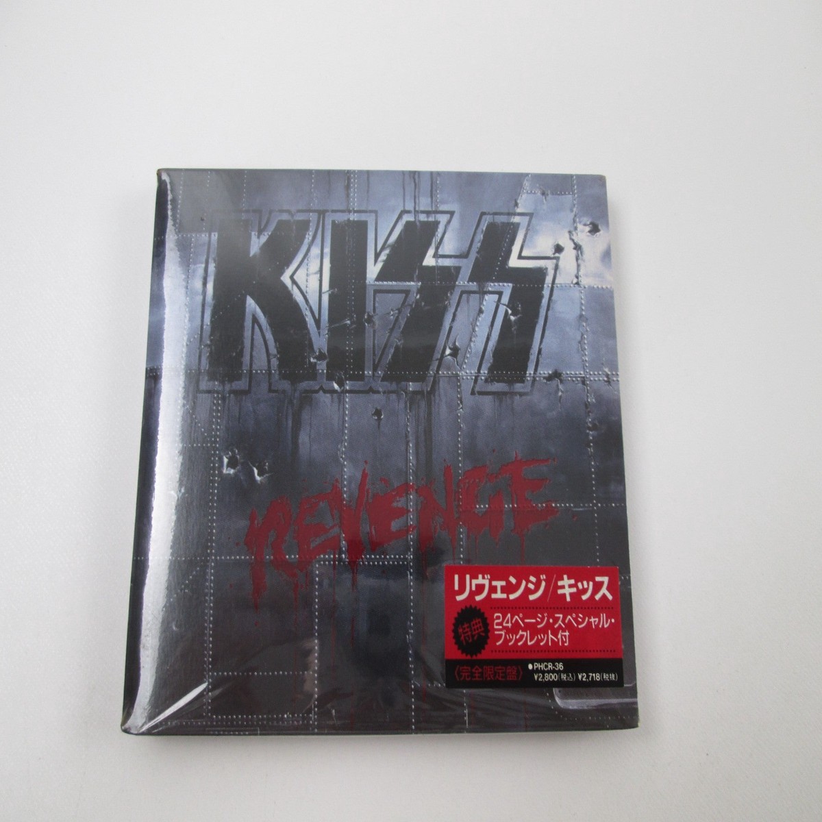 Kiss Revenge Promo Sealed PHCR-36 Music CD Japan Ver with OBI