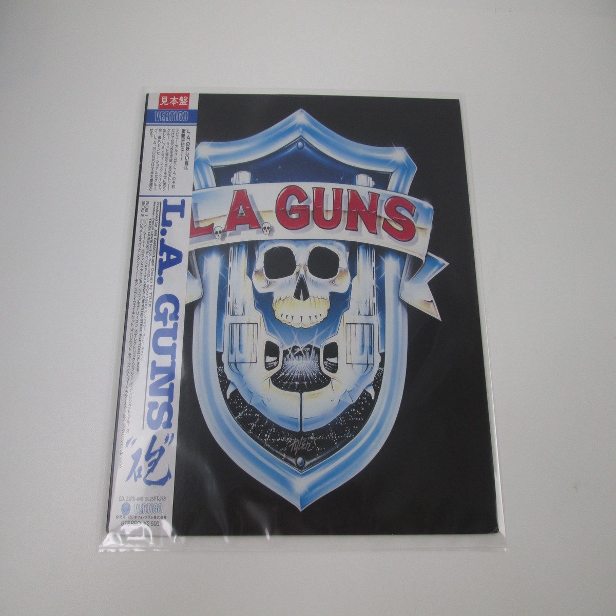 LA Guns Same Promo 25PP-249 with OBI Japan LP Vinyl