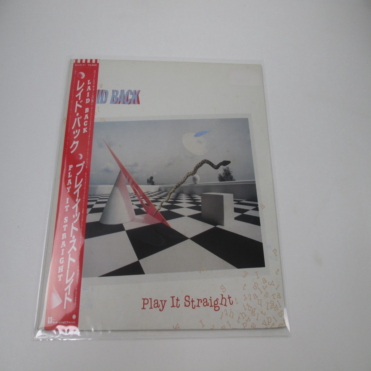 Laid Back Play It Straight Promo P-13141 with OBI Japan LP Vinyl