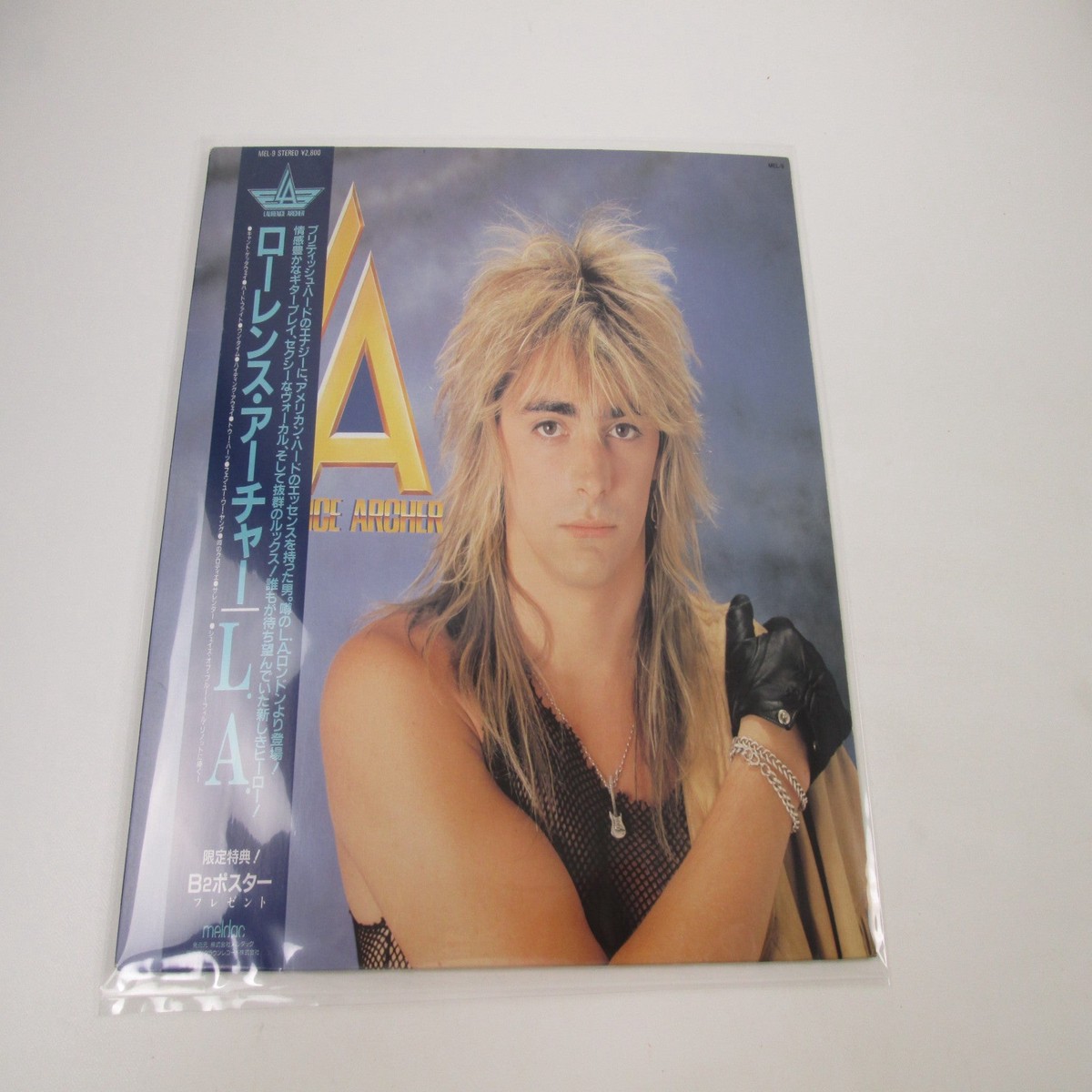 Laurence Archer L.A. MEL-9 with OBI Japan LP Vinyl