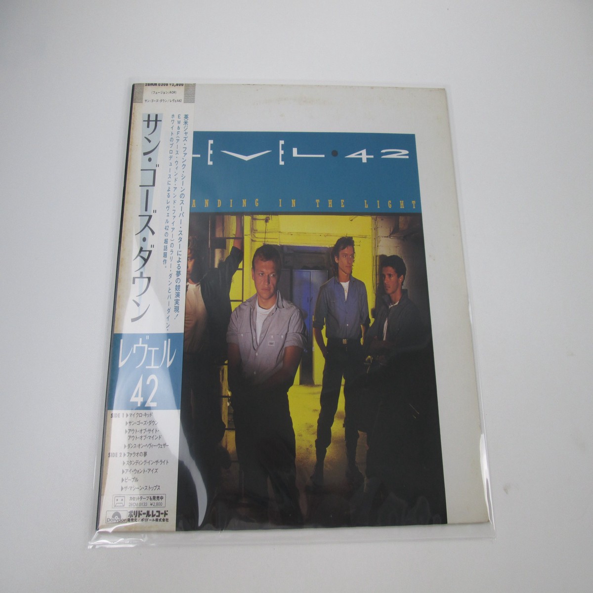 Level 42 Standing In The Light Promo 28MM 0308 with OBI LP Vinyl