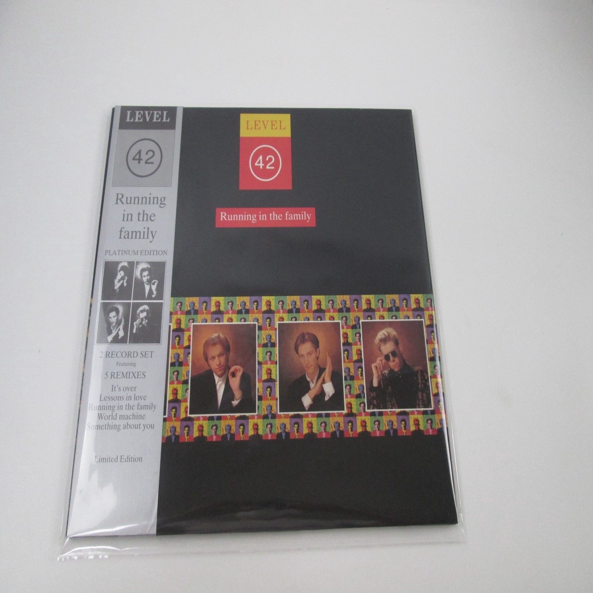 Level 42 Running In The Family POLHB 42 LP Vinyl
