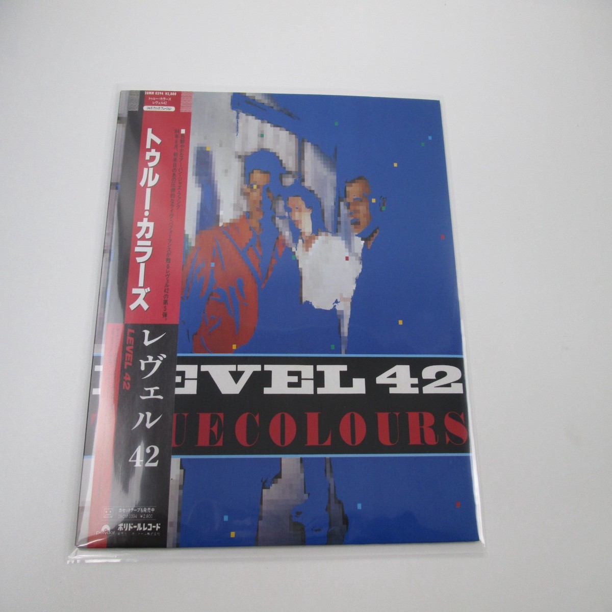 LEVEL 42 TRUE COLOURS POLYDOR 28MM 0394 with OBI Japan LP Vinyl