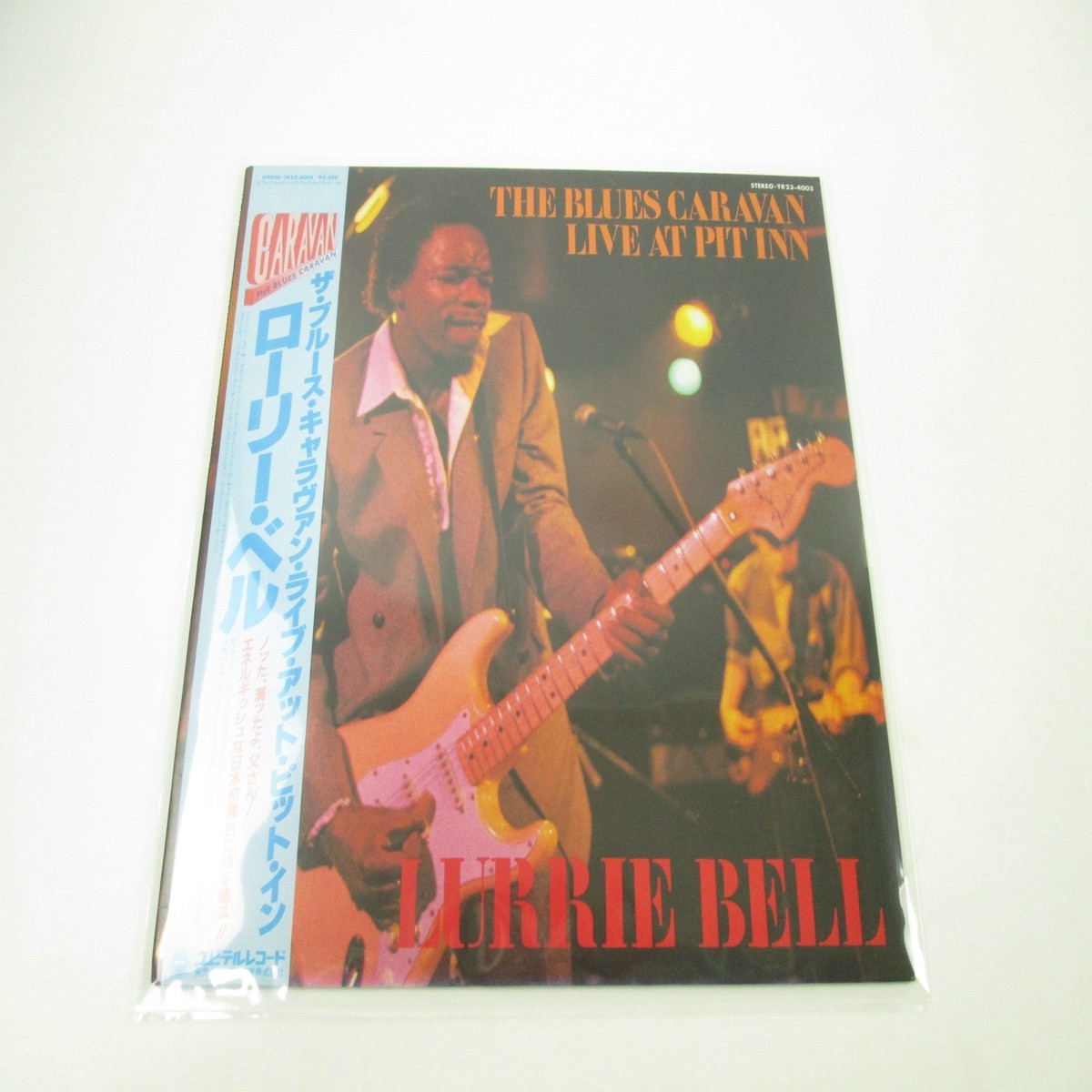 Lurrie Bell The Blues Caravan Live At Pit Inn YR23-4005 with OBI Japan LP Vinyl