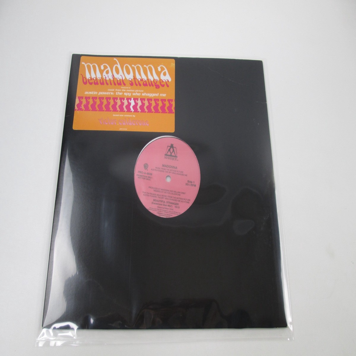 MADONNA BEAUTIFUL STRANGER Promo PRO-A-9838 LP Vinyl