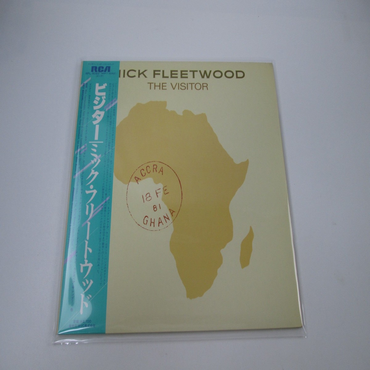 Mick Fleetwood The Visitor RPL-8082 with OBI Japan LP Vinyl