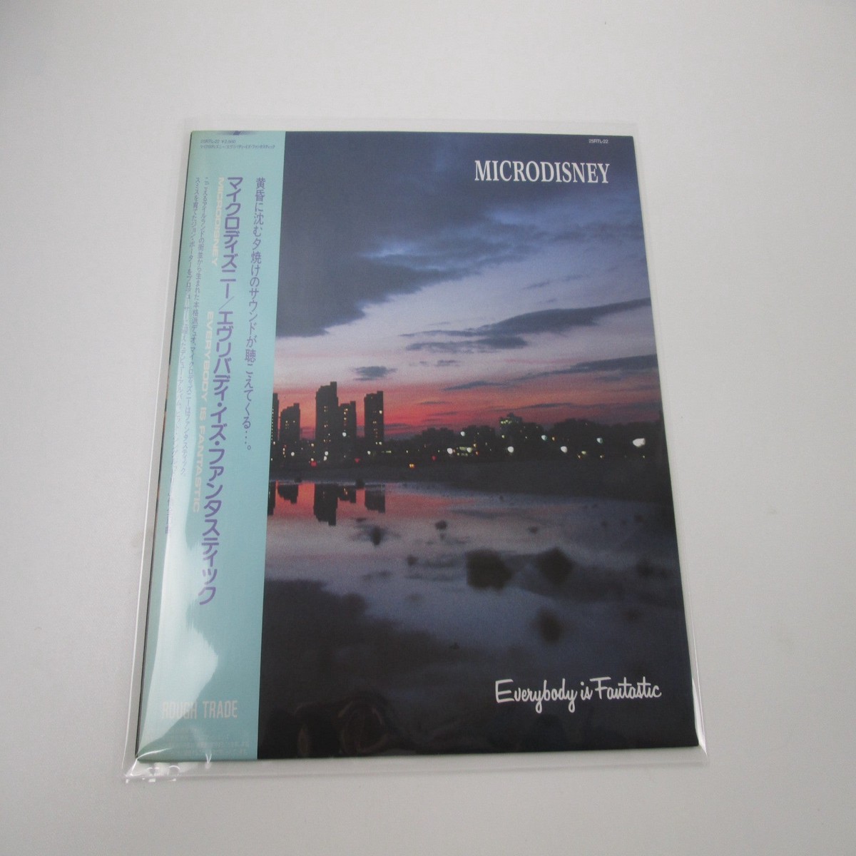 Microdisney Everybody Is Fantastic 25RTL-22 with OBI Japan LP Vinyl