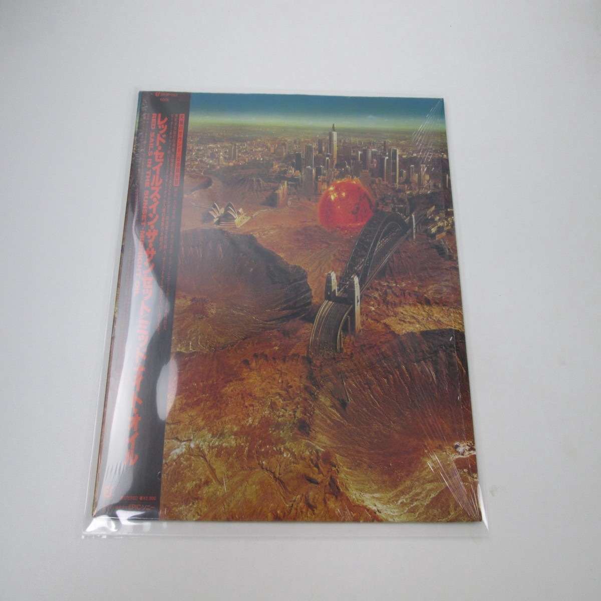 Midnight Oil Red Sails In The Sunset 28 3P-563 with OBI Japan LP Vinyl