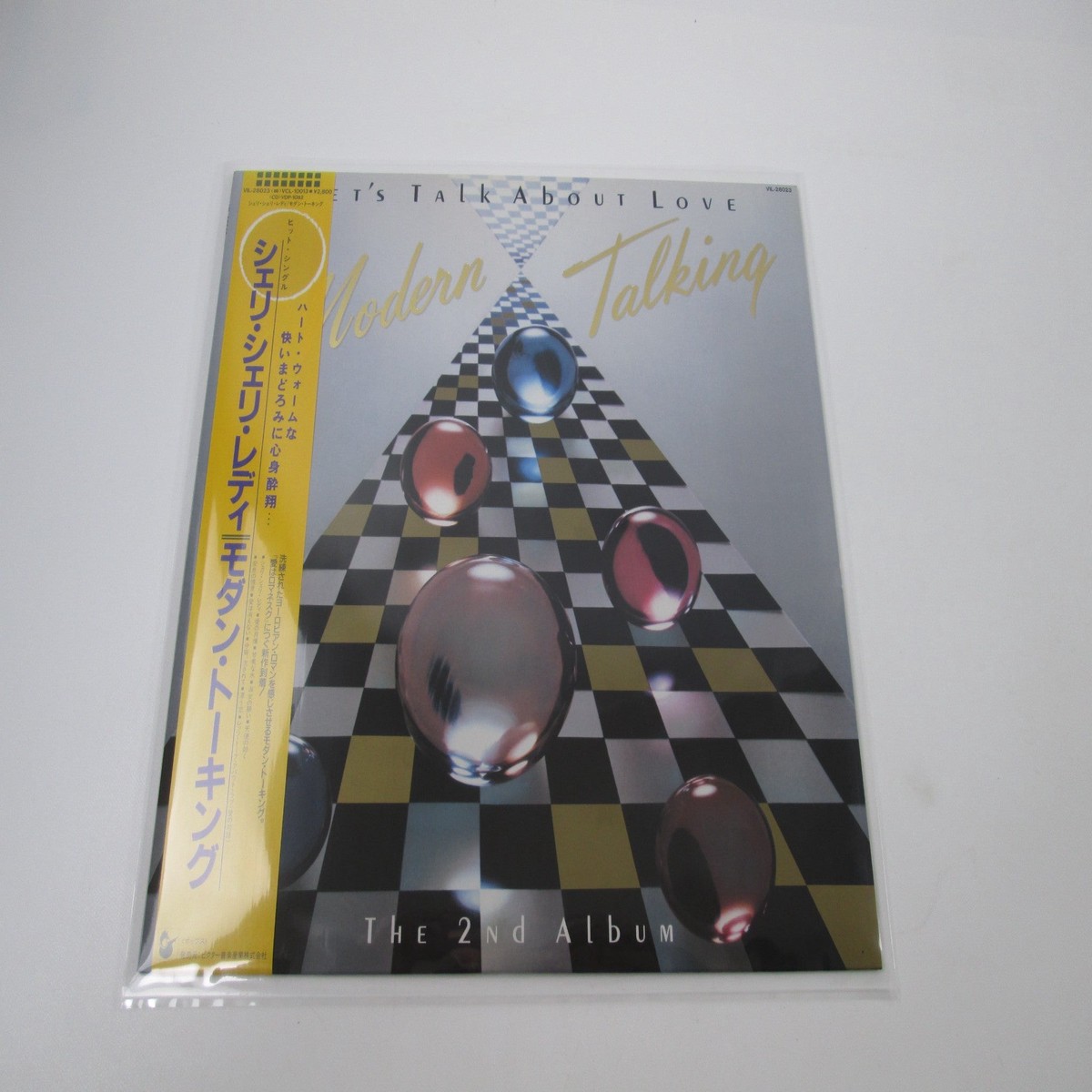 Modern Talking Let's Talk About Love VIL-28023 with OBI Japan LP Vinyl