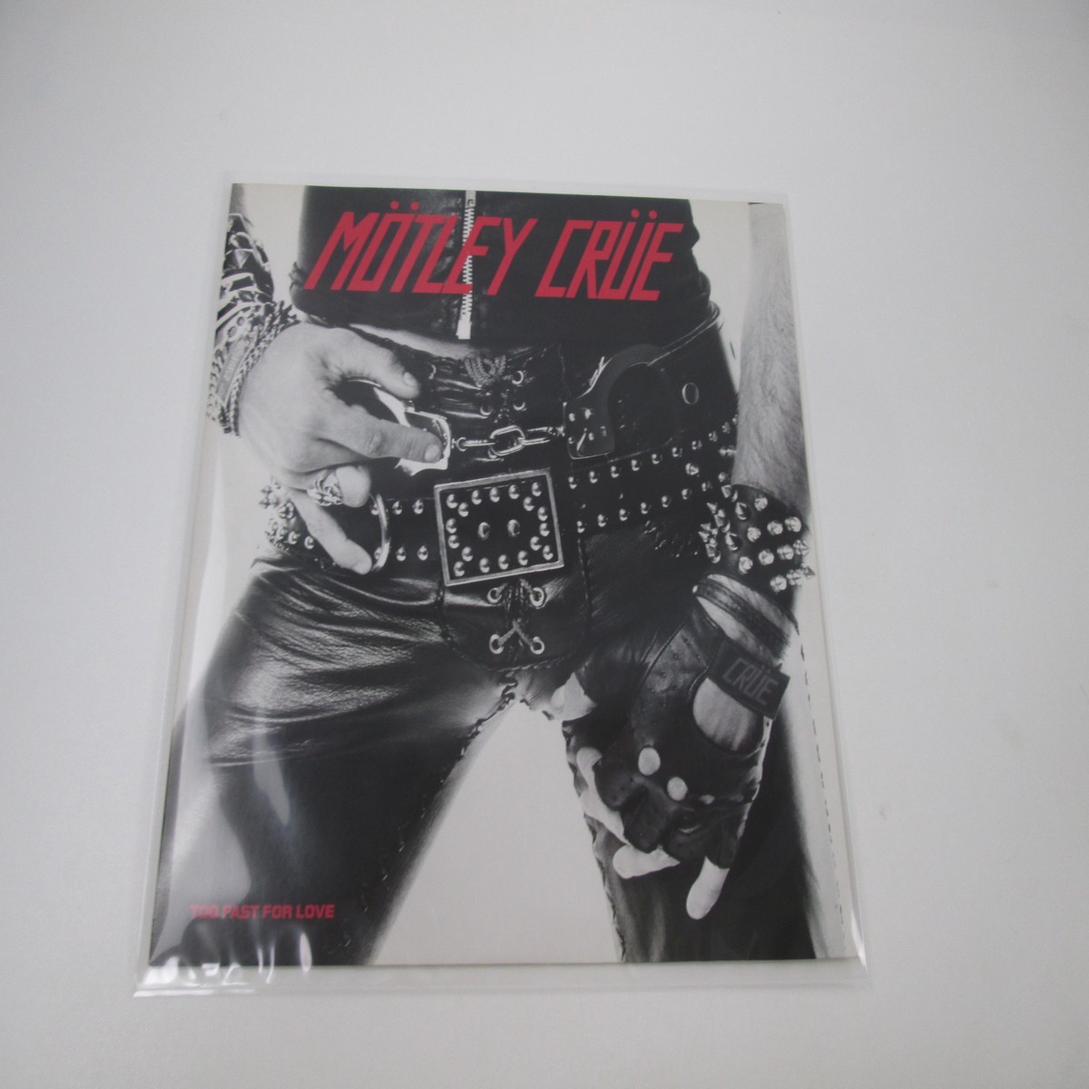 MOTLEY CRUE SAME ELEKTRA P-11256 No OBI Japan LP Vinyl