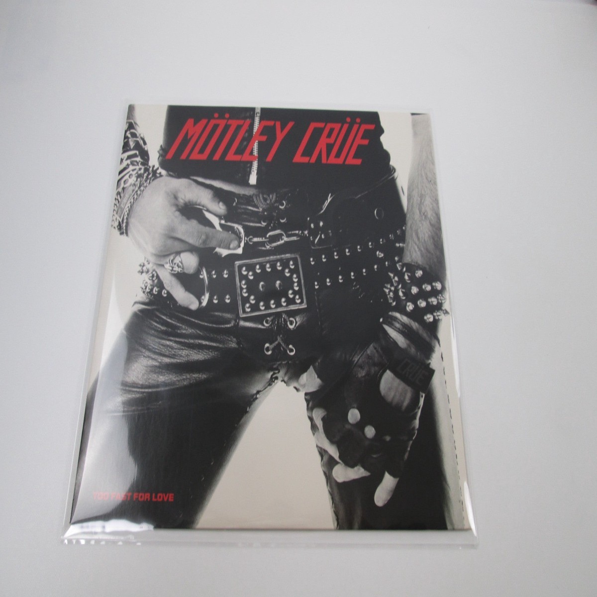 Motley Crue Too Fast For Love 60174-1 LP Vinyl