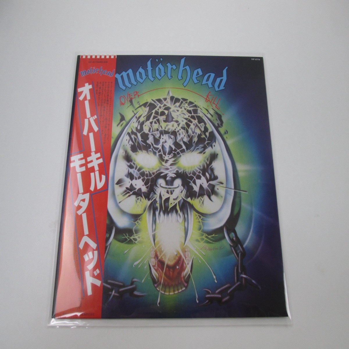 Motorhead Overkill VIP-6774 with OBI Japan LP Vinyl