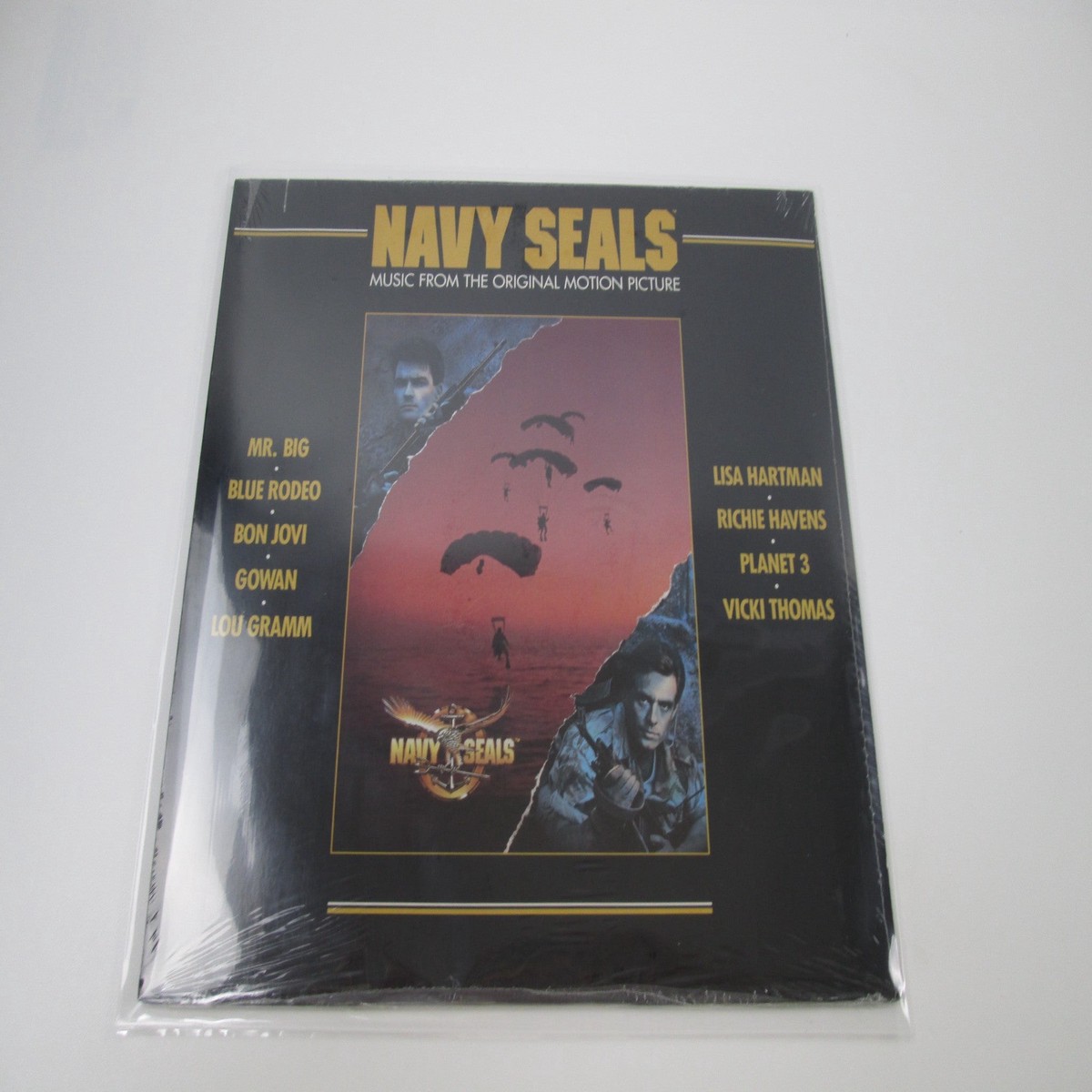 Navy Seals Music From The Original Motion Picture LP Vinyl 7567-82125 1 Sealed
