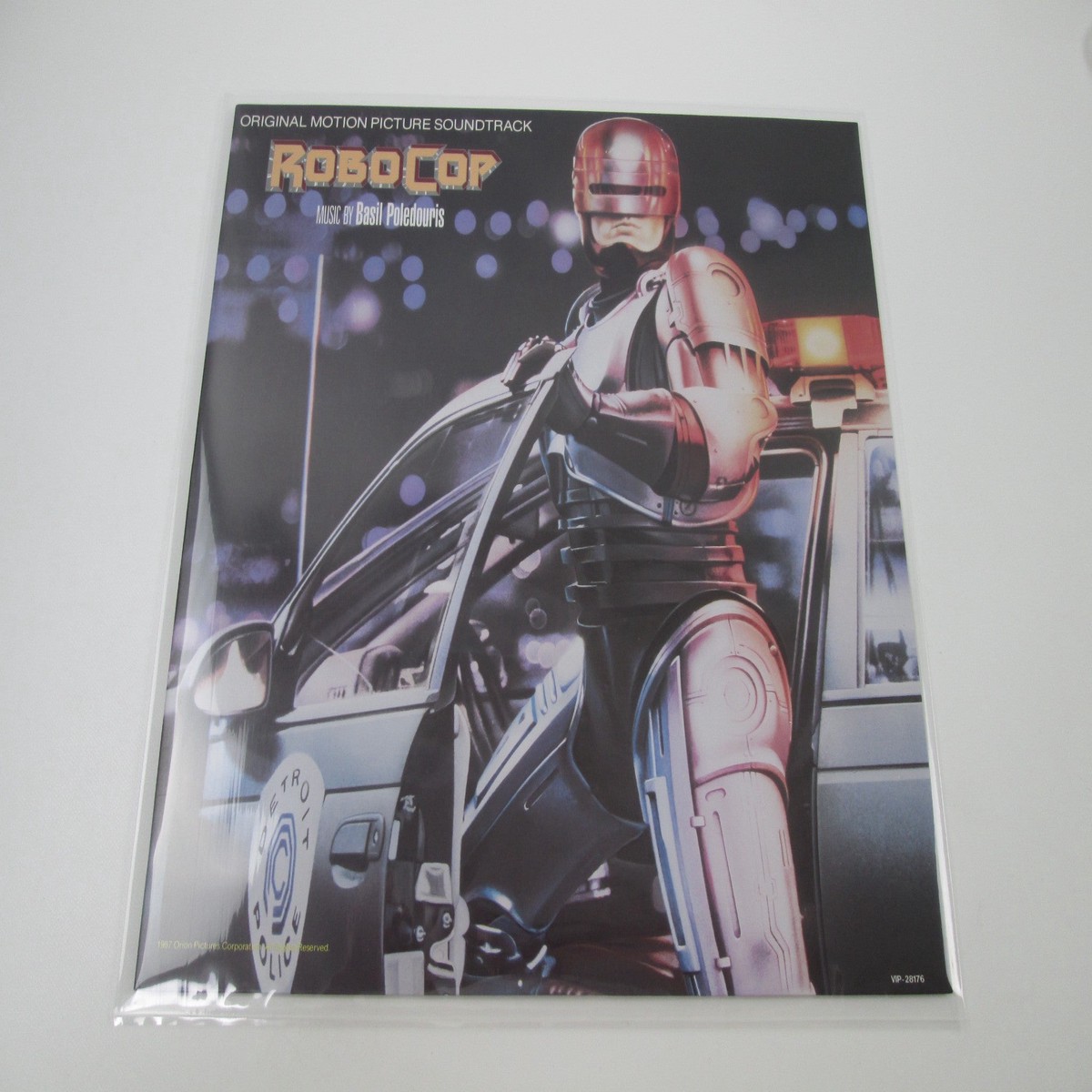 OST(BASIL POLEDOURIS) ROBOCOP VICTOR VIP-28176 without OBI Japan LP Vinyl