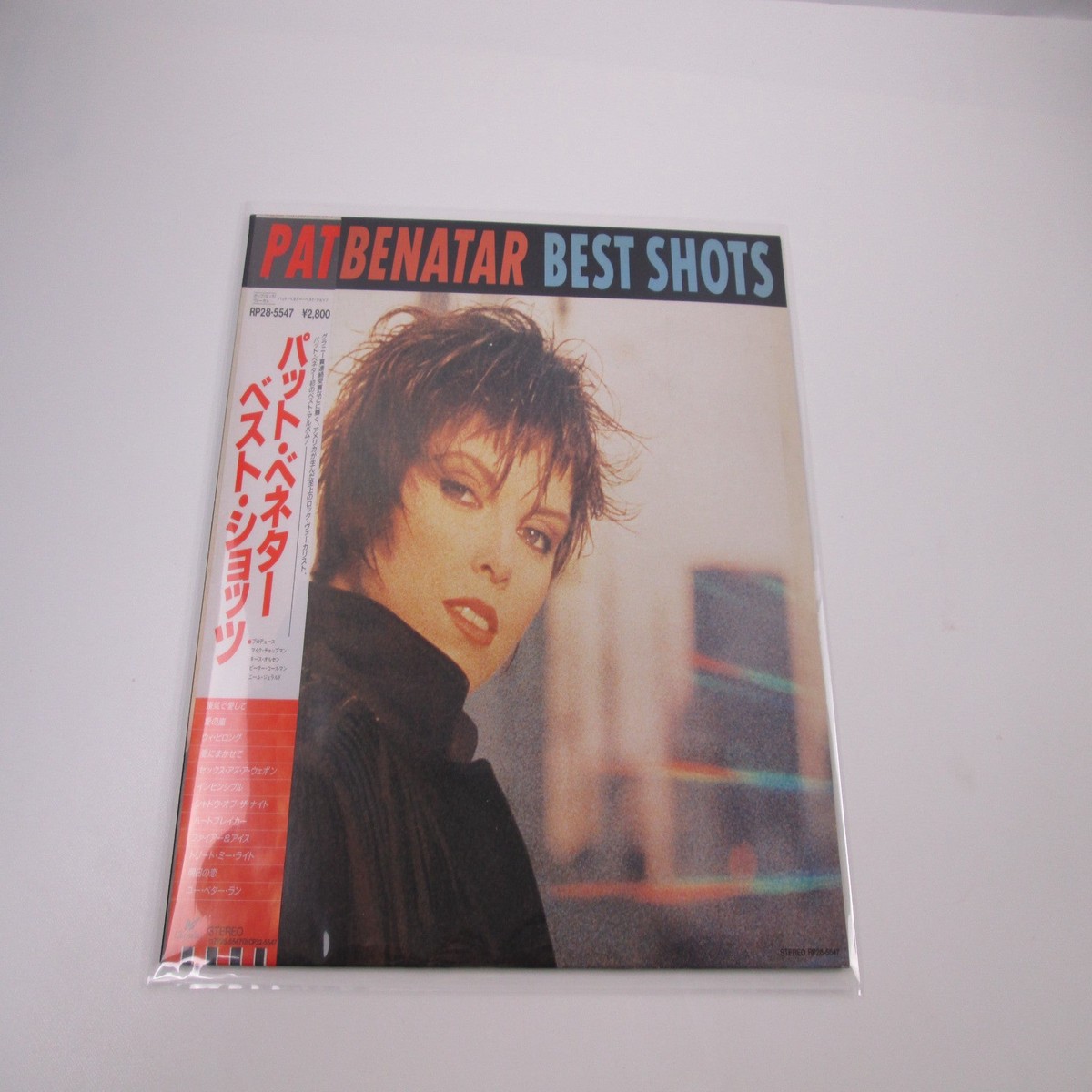 Pat Benatar Best Shots Promo RP28-5547 with OBI Japan LP Vinyl