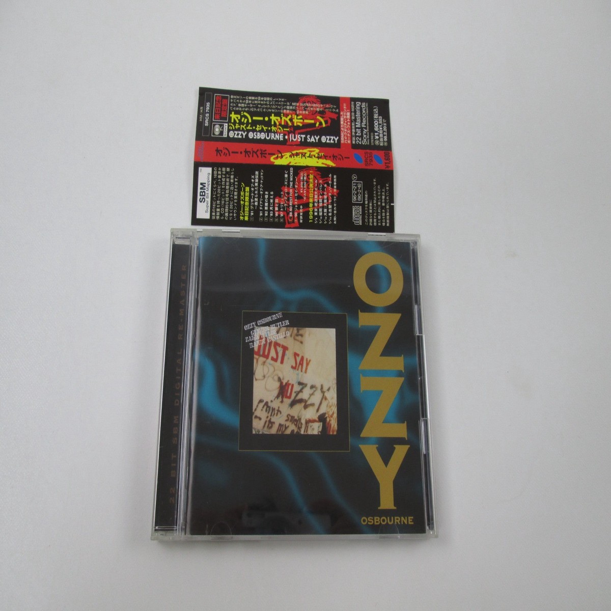 Ozzy Osbourne Just Say Ozzy Promo SRCS-7935 Music CD Japan Ver with OBI