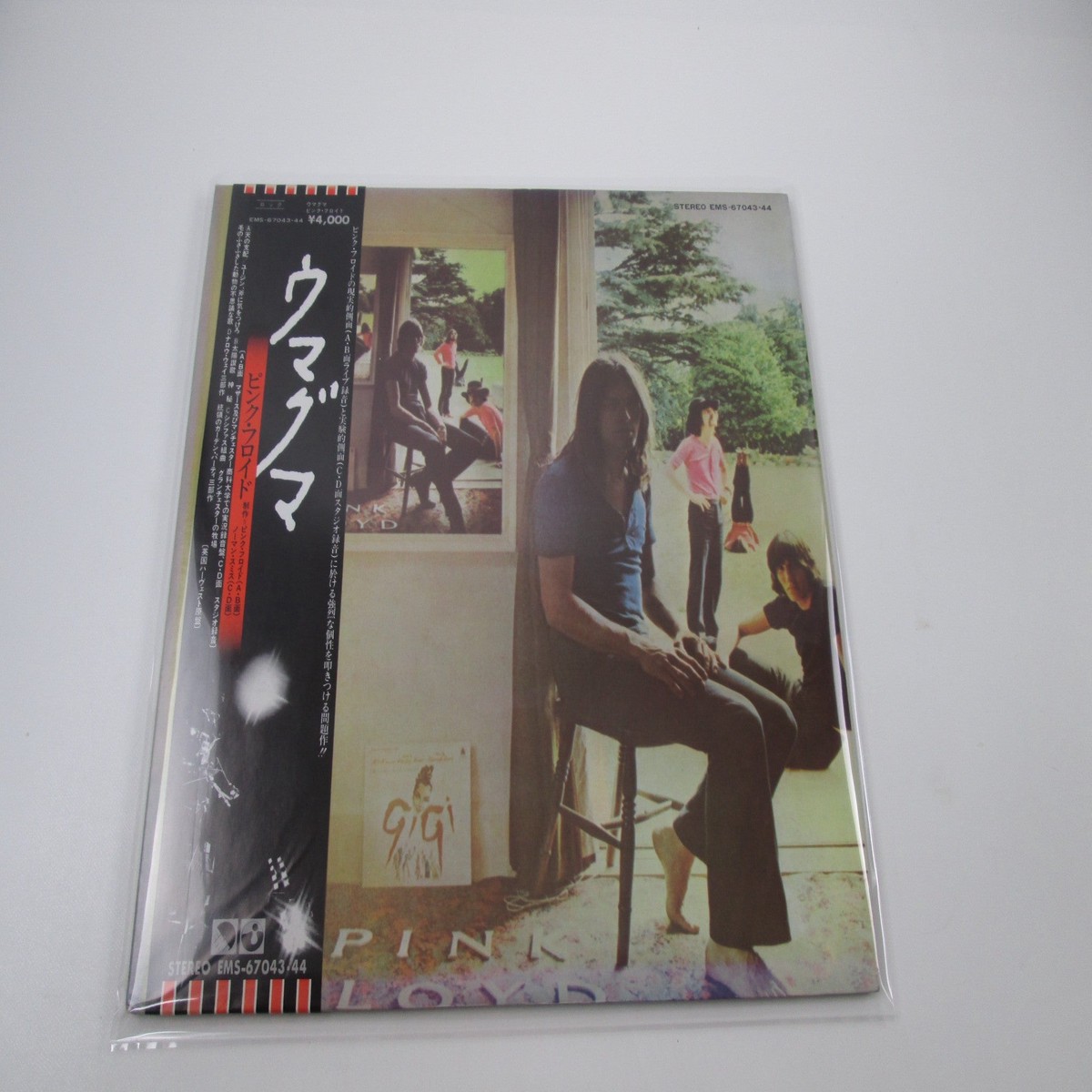 PINK FLOYD UMMAGUMMA EMI EMS-67043,4 with OBI Japan LP Vinyl