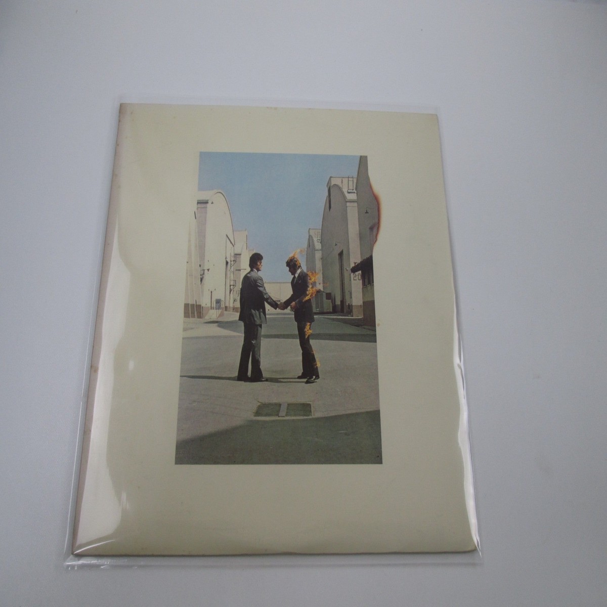 Pink Floyd Wish You Were Here SOPO-100 with OBI Poster Card Japan LP Vinyl