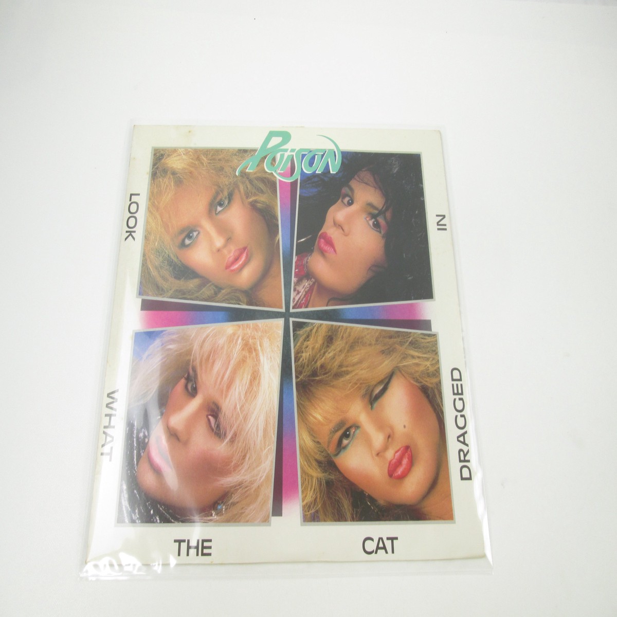POISON LOOK WHAT THE CAT DRAGGED IN CBS/SONY 28AP 3202 No OBI Japan LP Vinyl