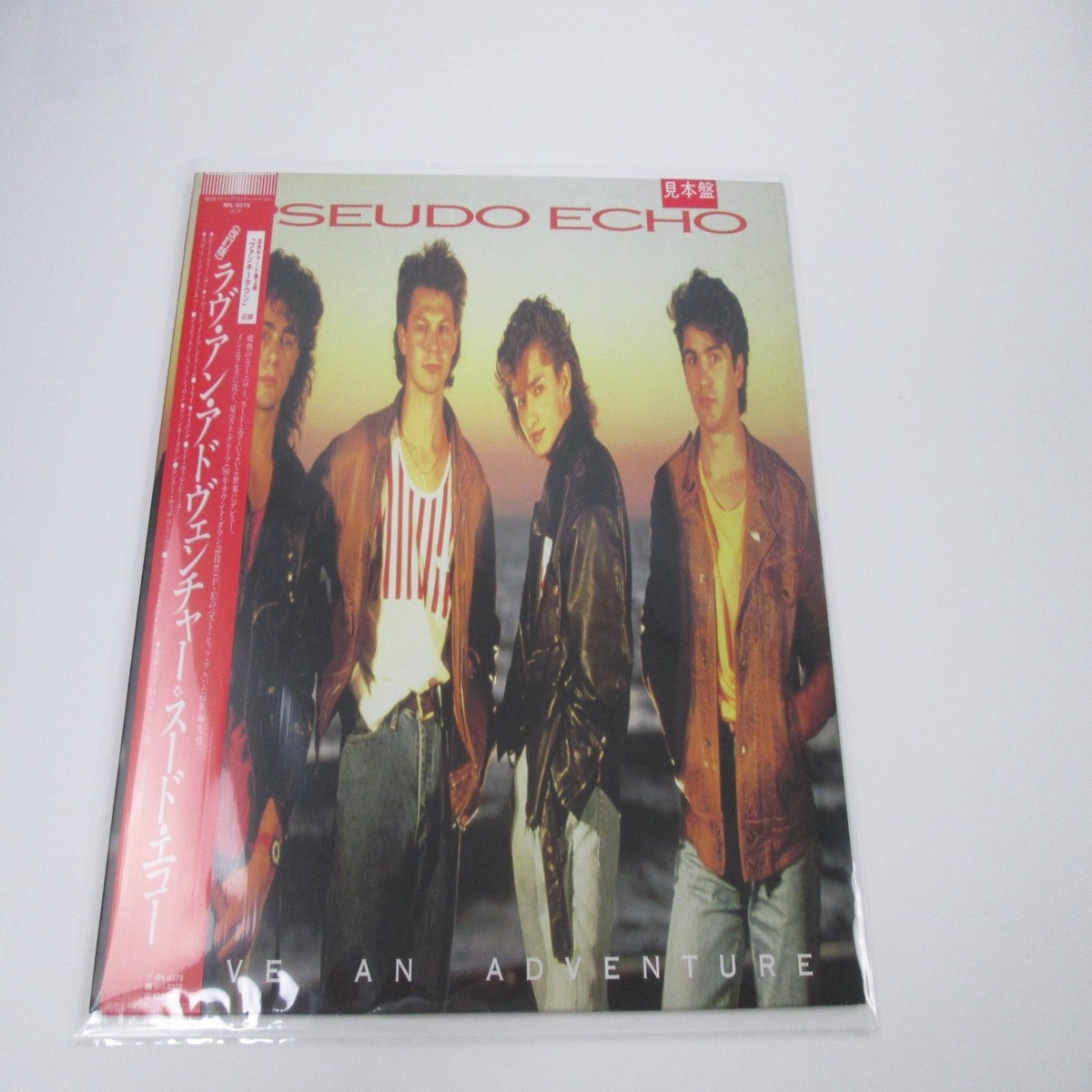 Pseudo Echo Love An Adventure Promo RCA RPL-8379 with OBI Japan LP Vinyl
