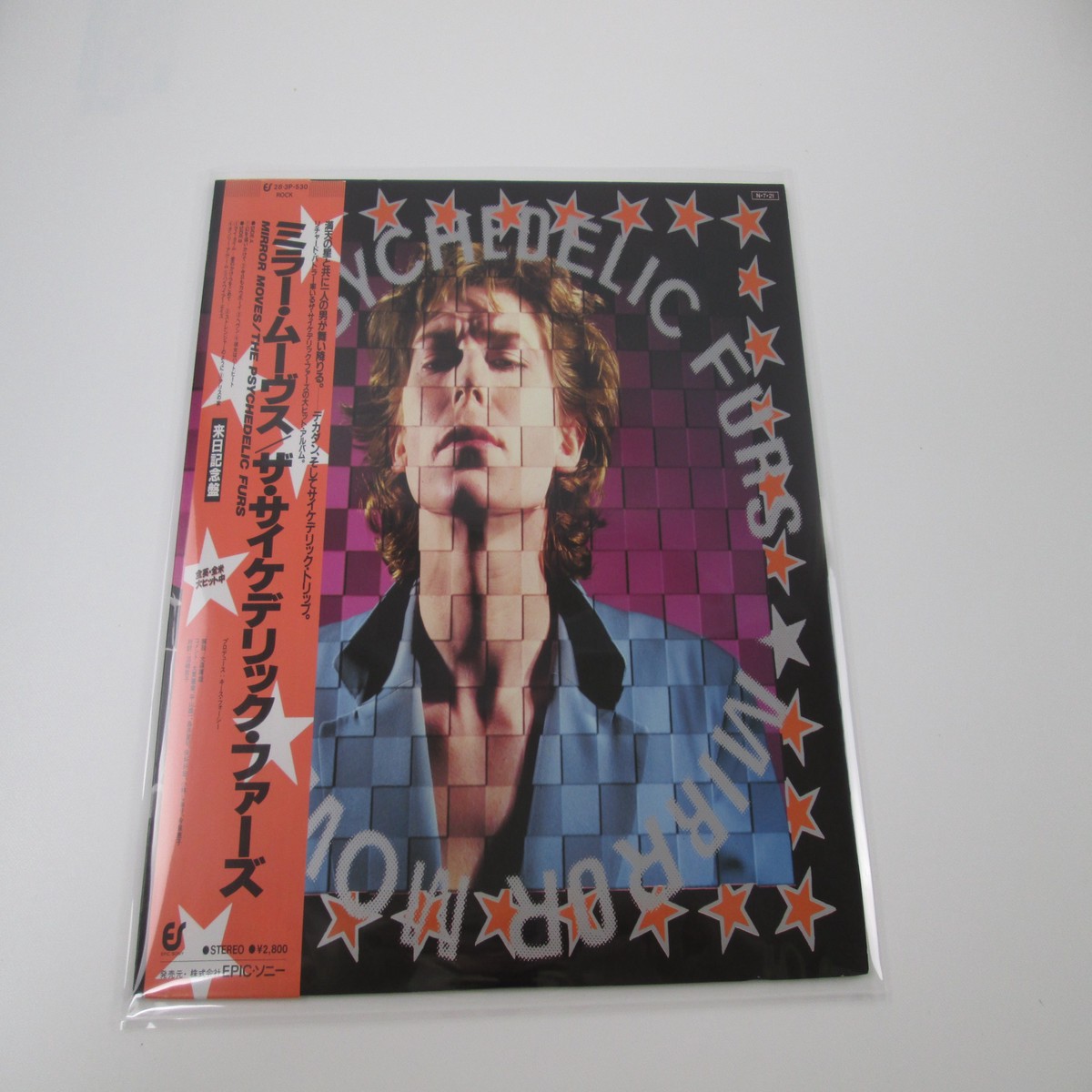 PSYCHEDELIC FURS MIRROR MOVES EPIC 28 3P-530 with OBI LP Japan Vinyl