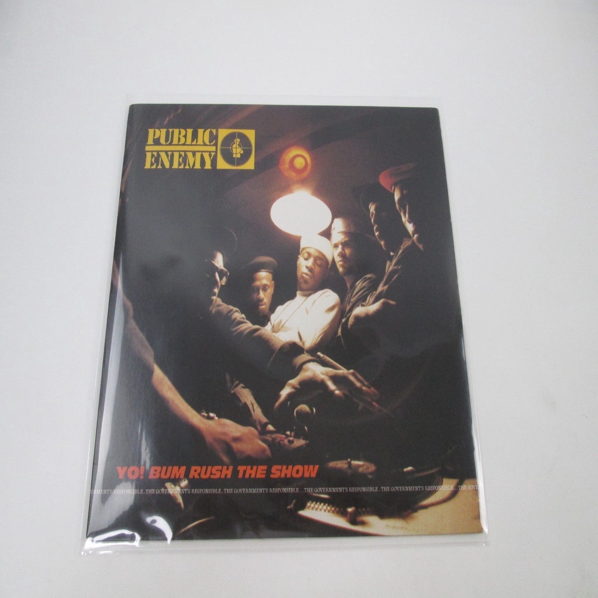 Public Enemy Yo! Bum Rush The Show FC 40658 LP Vinyl