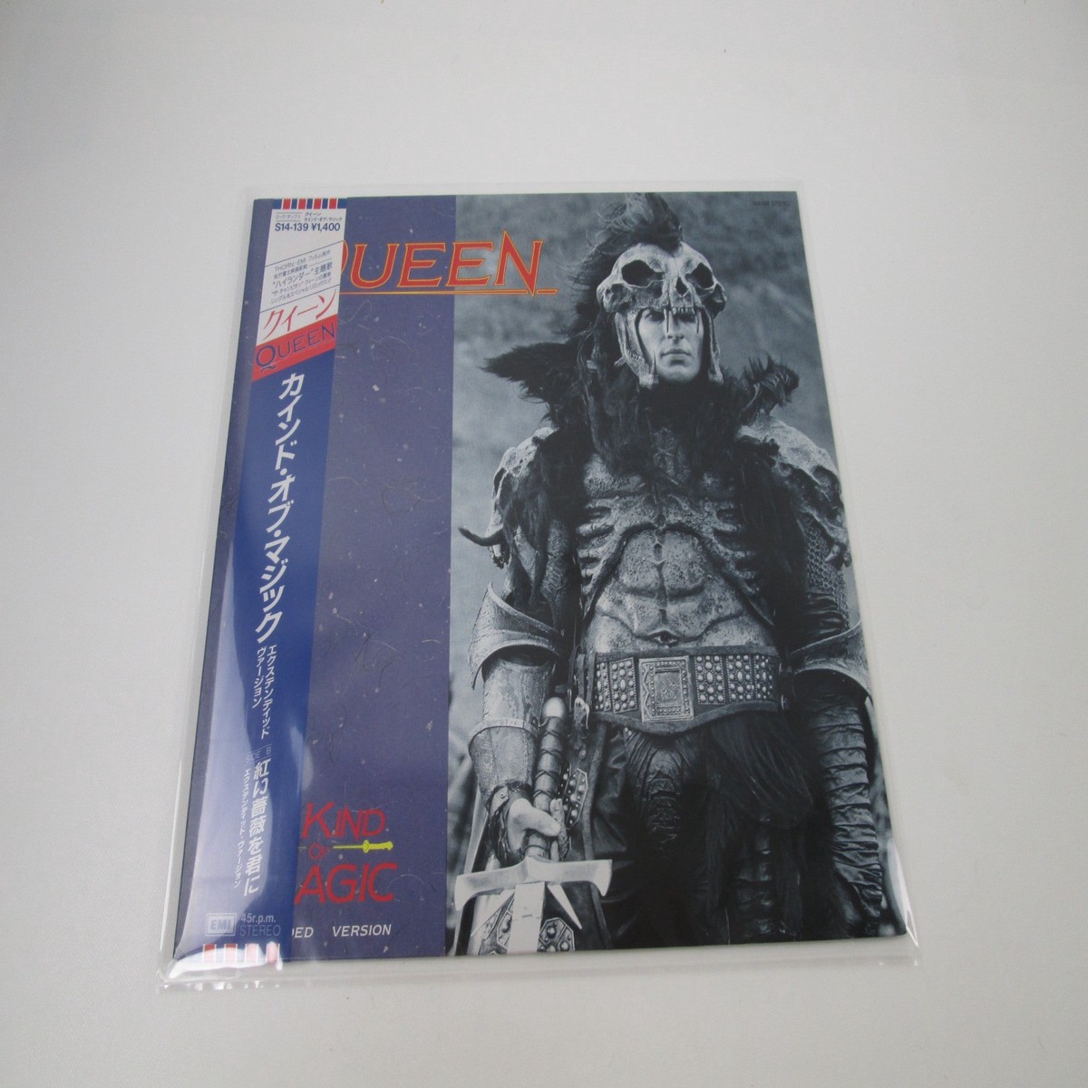 QUEEN A KIND OF MAGIC EMI S14-139 with OBI Japan LP Vinyl