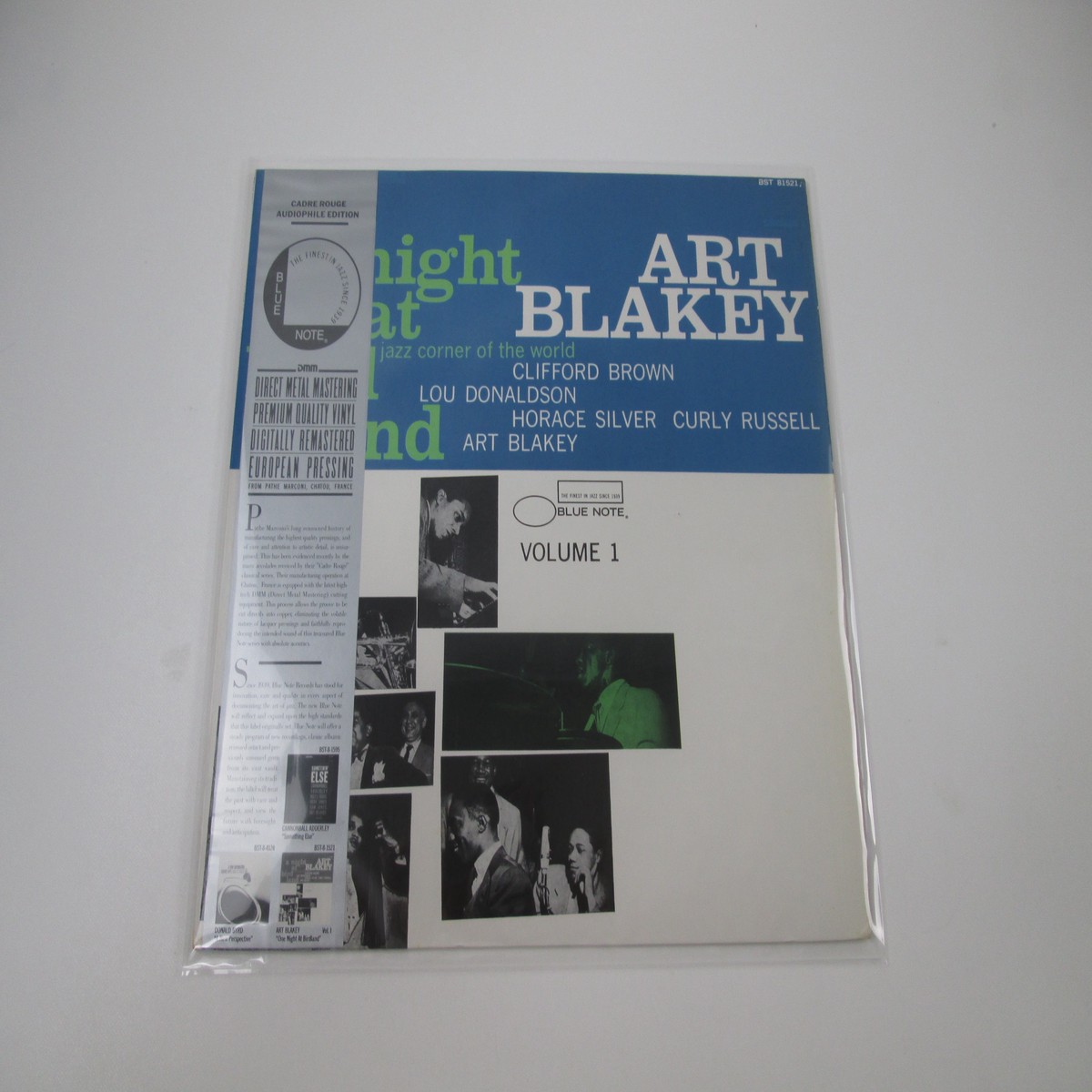 Art Blakey Quintet A Night At Birdland, Volume 1 BST 81521 OBI LP Vinyl