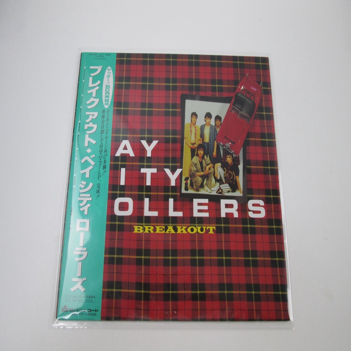 Bay City Rollers Breakout L28P-1218 with OBI Japan LP Vinyl