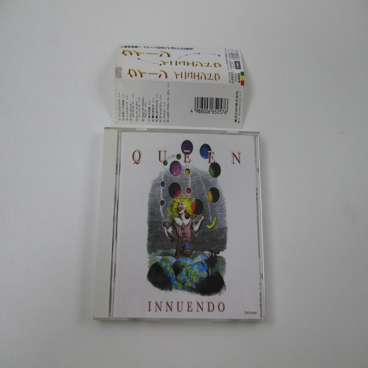 Queen Innuendo TOCP-6480 Music CD Japan Ver with OBI