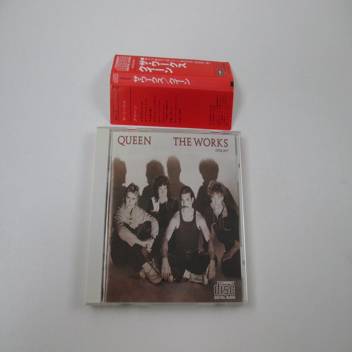 Queen The Works CP35-3117 Music CD Japan Ver with OBI
