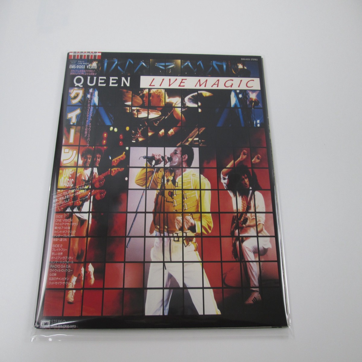 Queen Live Magic EMI EMS-91203 with OBI LP Japan Vinyl