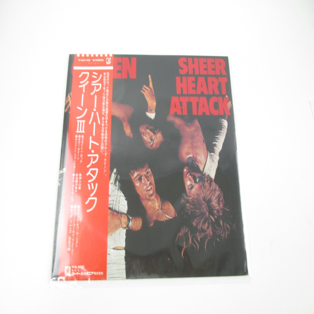 QUEEN SHEER HEART ATTACK ELEKTRA P-8516E with OBI LP Vinyl Japan Ver