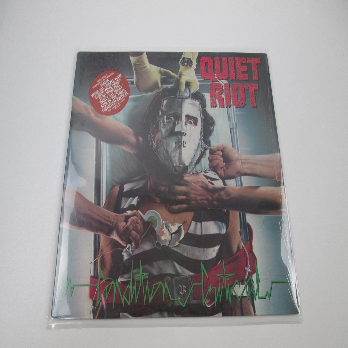 Quiet Riot Condition Critical OZ 39516 Shrink LP Vinyl