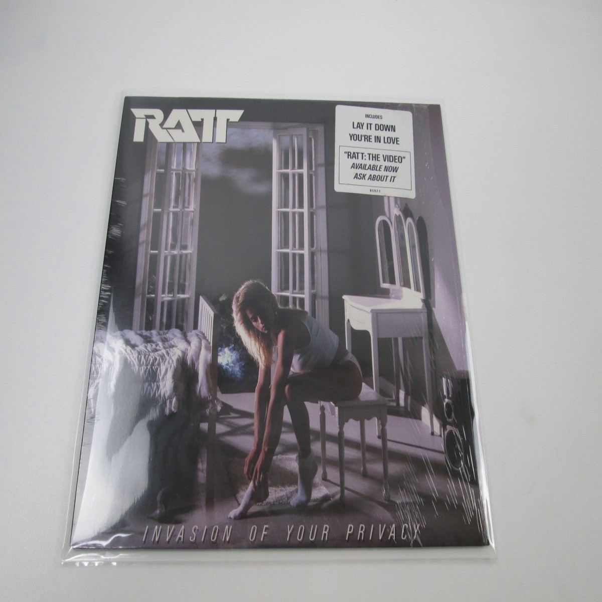 Ratt Invasion Of Your Privacy 81257-1 with Hype LP Vinyl B