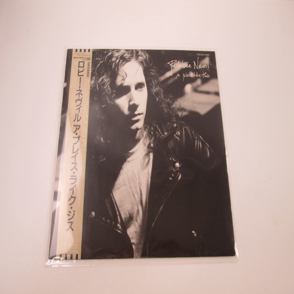 Robbie Nevil A Place Like This RP25-5695 with OBI Japan LP Vinyl