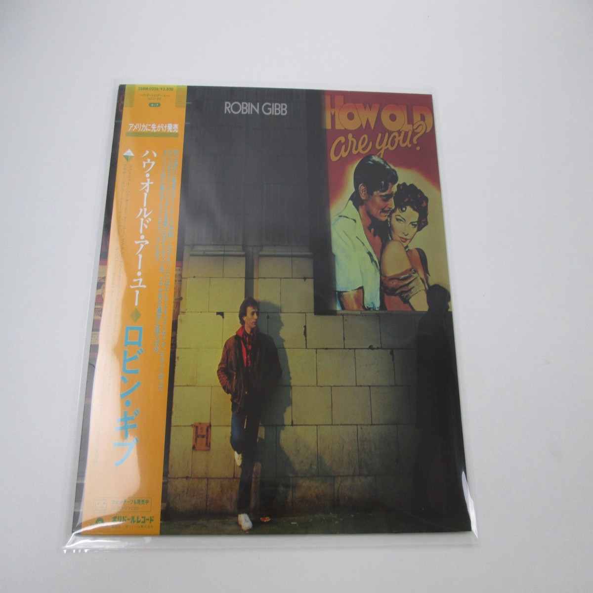 Robin Gibb How Old Are You? 28MM 0256 with OBI Japan LP Vinyl