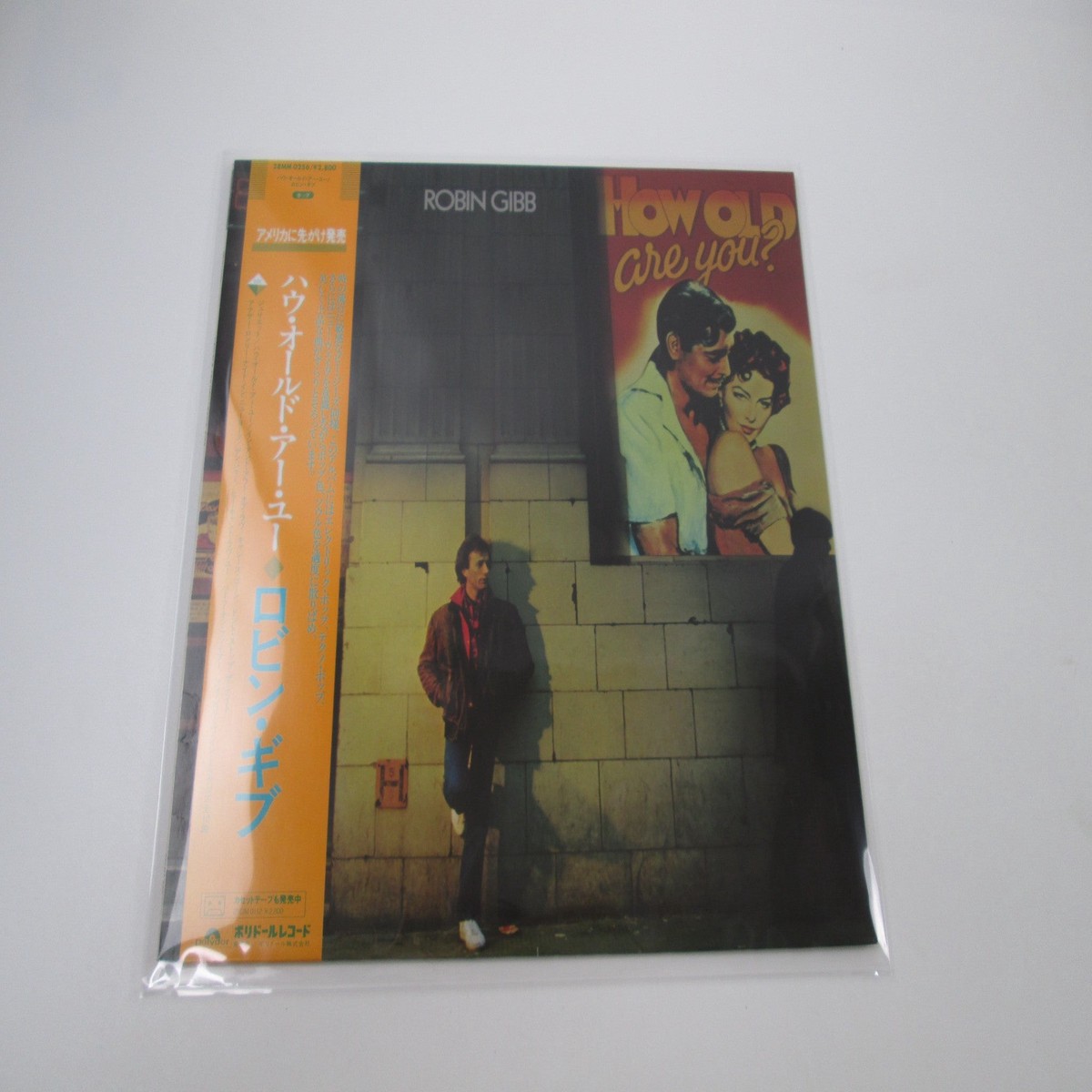 Robin Gibb How Old Are You? Promo 28MM 0256 with OBI Japan LP Vinyl