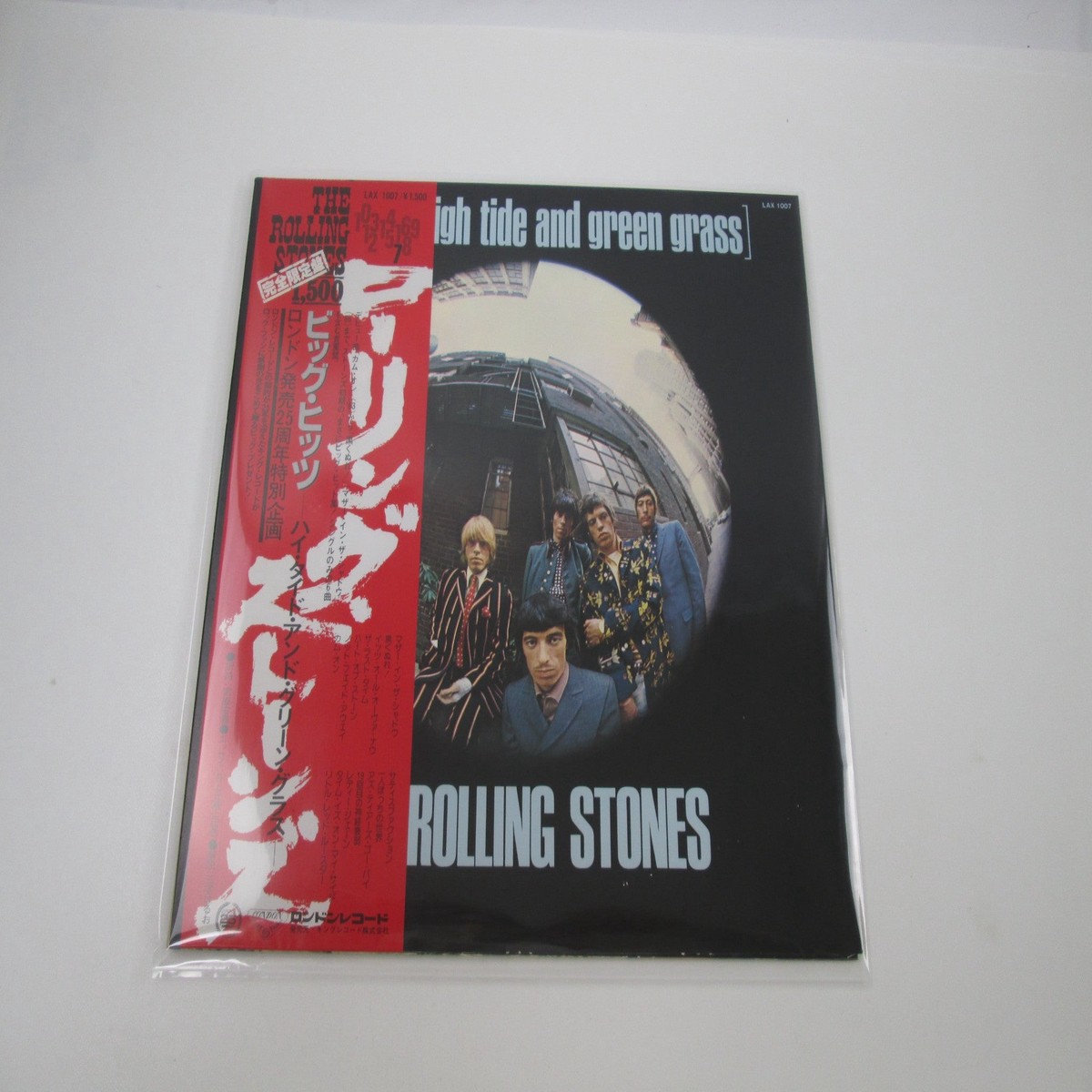 ROLLING STONES BIG HITS HIGH TIDE AND GREEN GRASS LAX 1007 OBI Japan LP Vinyl