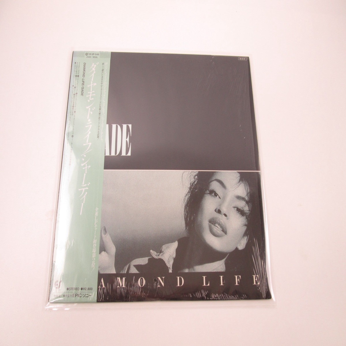 Sade Diamond Life Epic 28 3P-545 with OBI Japan LP Vinyl A