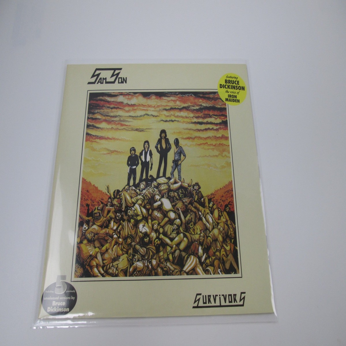 Samson Survivors RR 2039-LH LP Vinyl 1990 UK