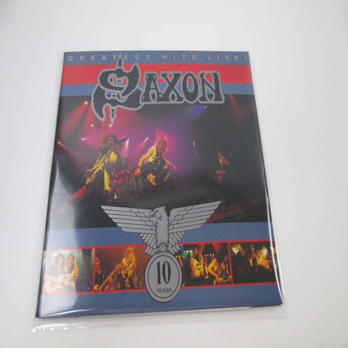Saxon Greatest Hits Live! ESDLP 132 LP Vinyl