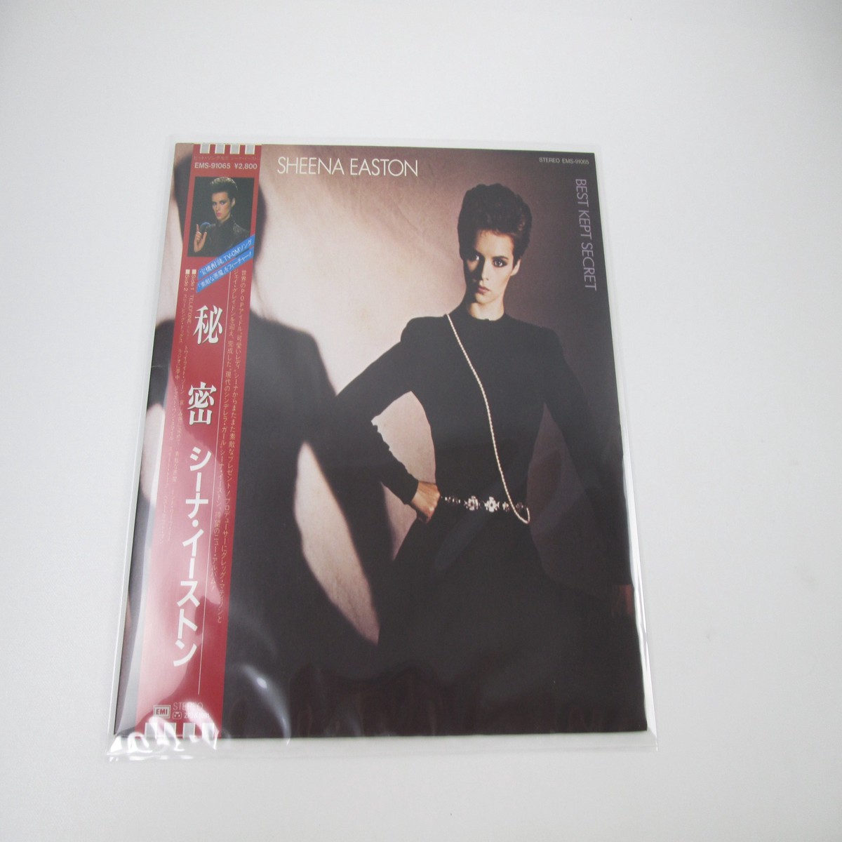 SHEENA EASTON BEST KEPT SECRET EMS-91065 with TV-CM OBI Japan LP Vinyl
