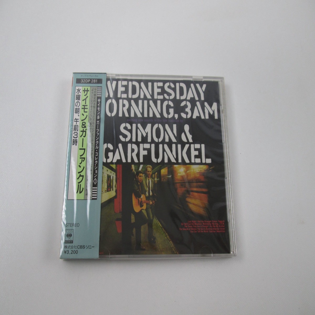 Simon & Garfunkel Wednesday Morning, 3 A.M. Sealed 32DP-281 Music CD Japan OBI